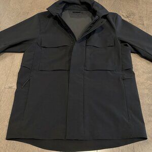 Men's Lululemon Black Utility Track Jacket w/ 5 Pockets, Size Medium